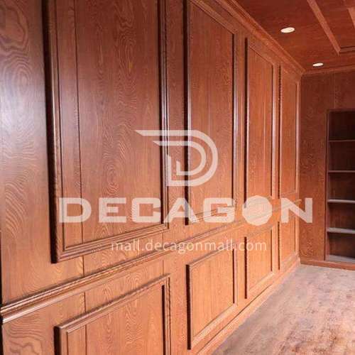Bamboo and wood fiber quick-installed wall panel TV background wall wall panel PVC gusset fast-installed decorative wall panel Wood grain series 3